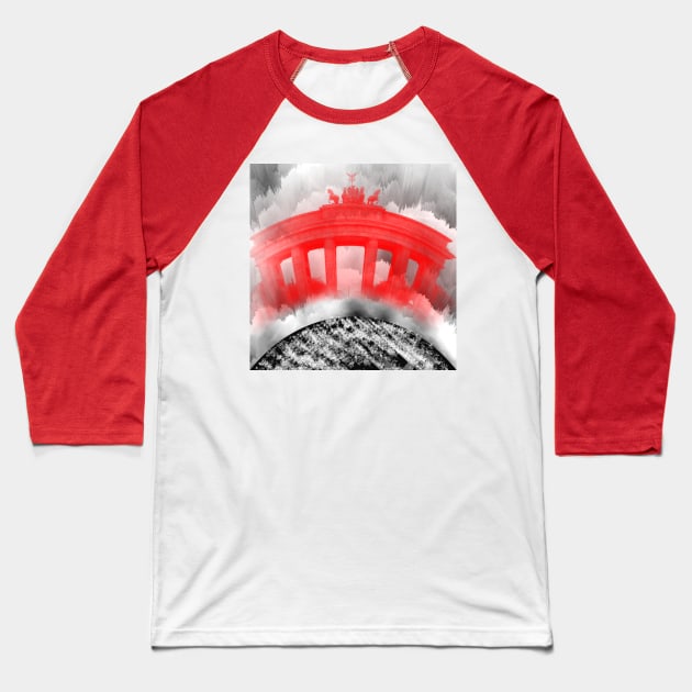 Brandenburg Gate Baseball T-Shirt by Superlust